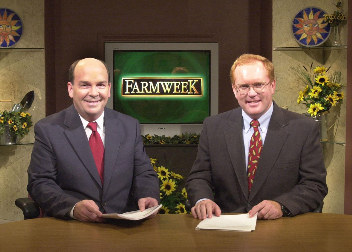 Farmweek co-hosts Leighton Spann and Artis Ford