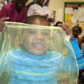 Preschooler Alvin Bush enjoys a creative playtime on Feb. 8, 2013, at Love and Learn Daycare, a four-star-rated child care center in Crawford, Miss. (Photo by MSU Extension Service/Brandi Burton)