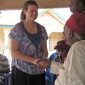 Alyssa Barrett, a senior agricultural science major at Mississippi State University, spent spring break in Nigeria teaching agriculture using Extension Service techniques. (Submitted photo/Susan Seal)